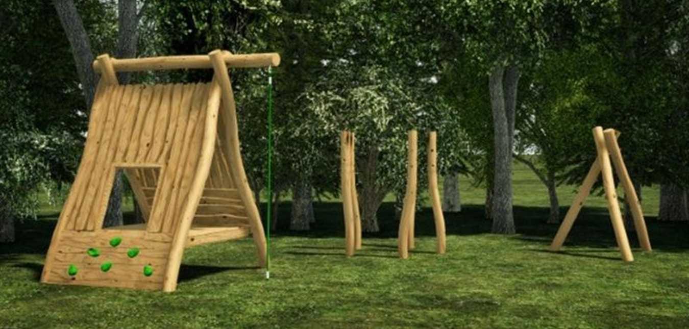 Our New Robinia Playground Equipment