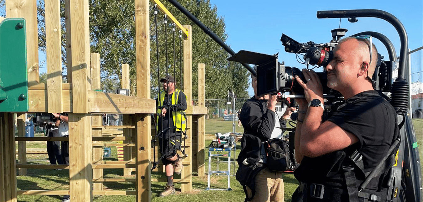 Lights, Camera, Play! Our Debut on The Dyers' Caravan Park!
