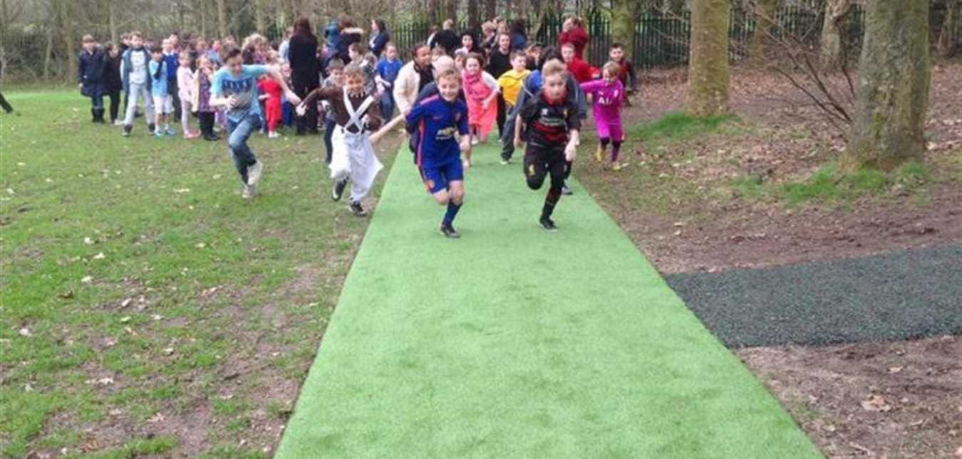 Implement a designated Daily Mile Track at your school
