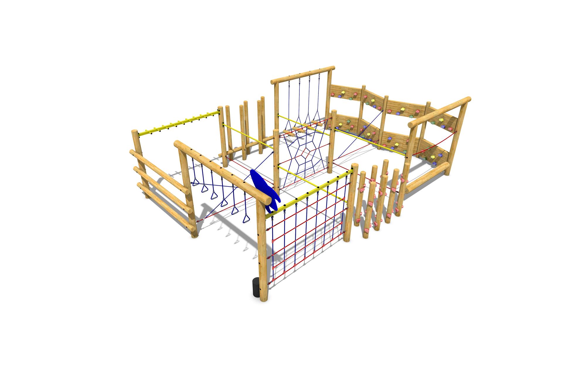 wooden climbing frames for schools