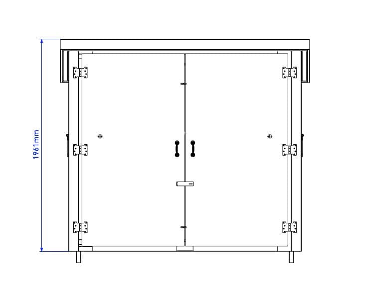 Large Self-Selecting Store Elevation
