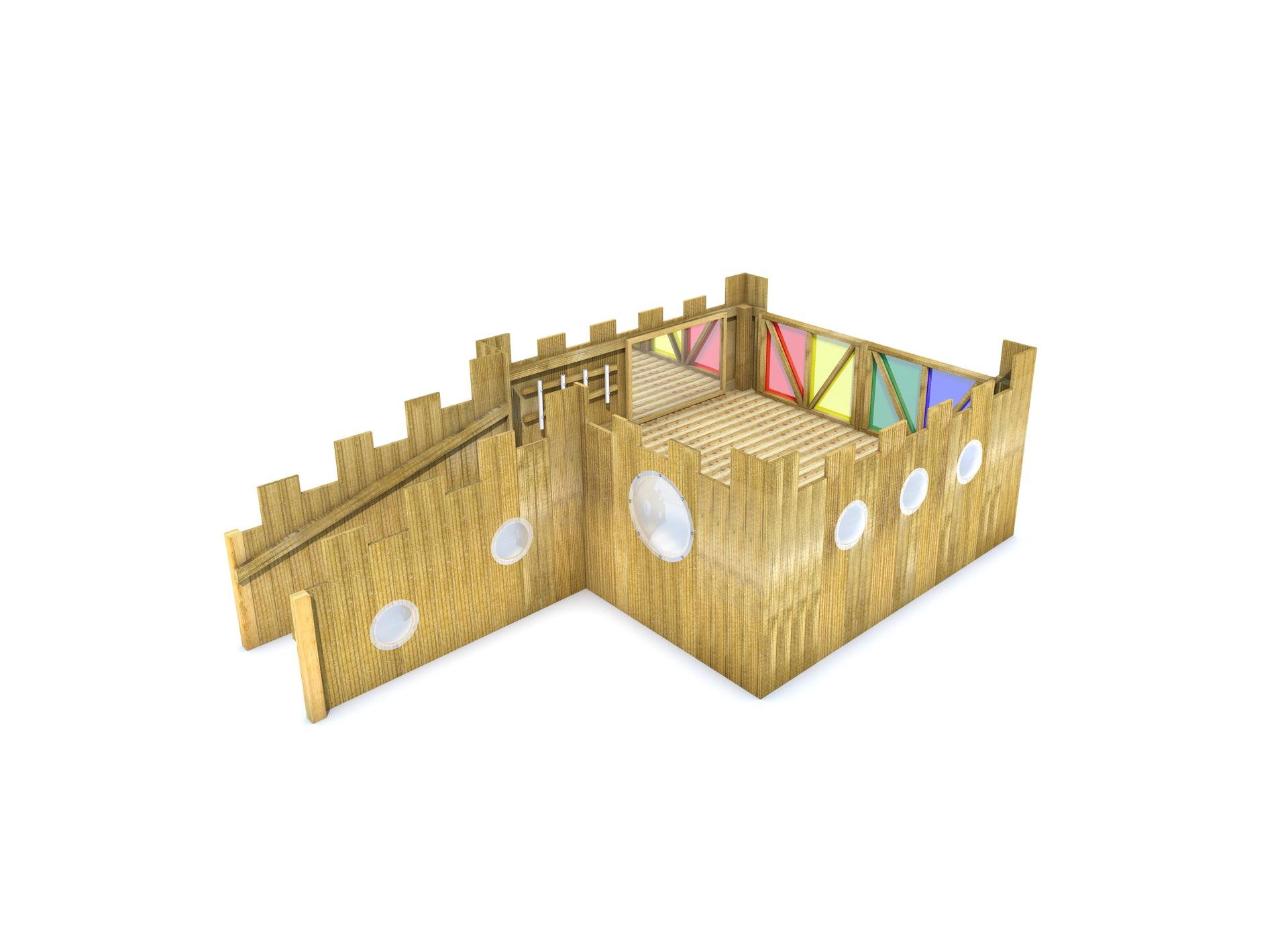 3.5 Sensory Gazebo - Pentagon Play