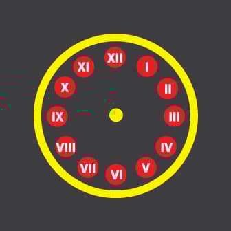 Clock (Roman Numerals)