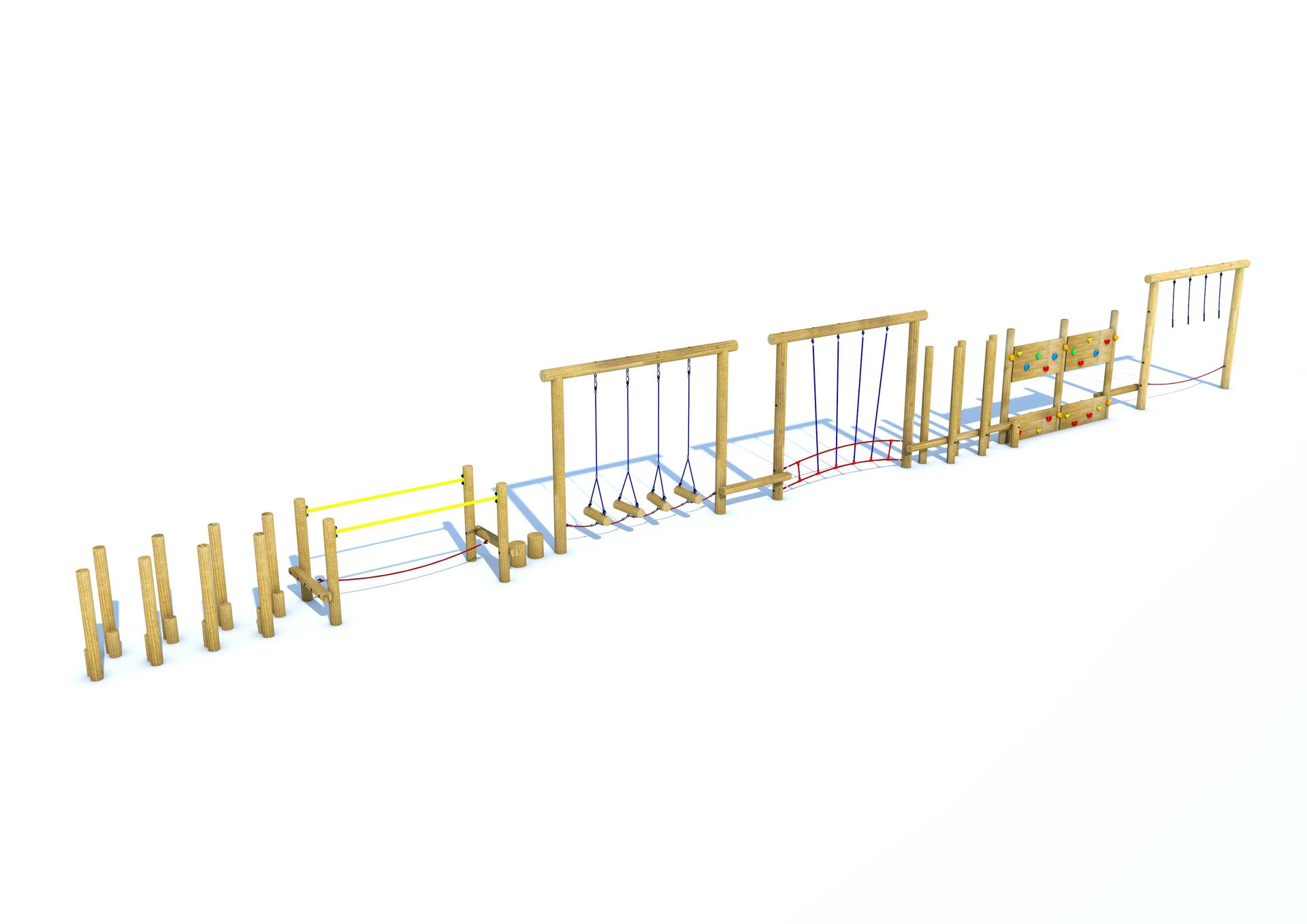 Primary Trail 2 3D Render
