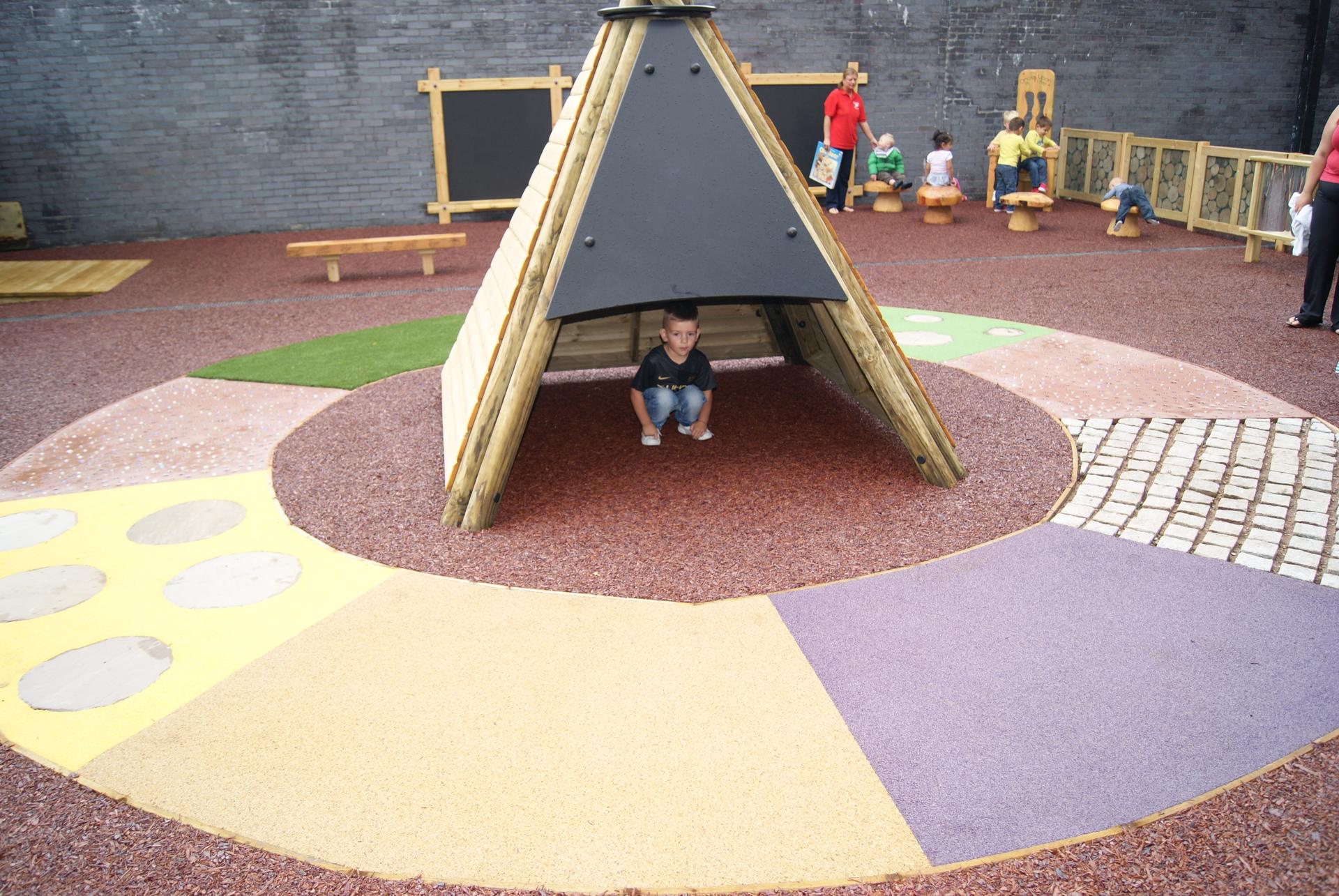 playbond design used for sensory surfacing