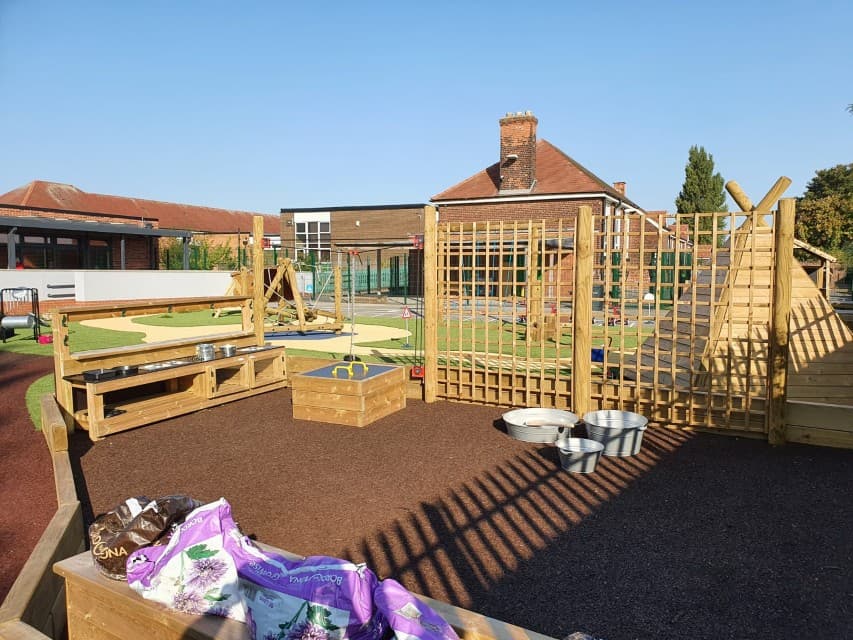 school playground fencing