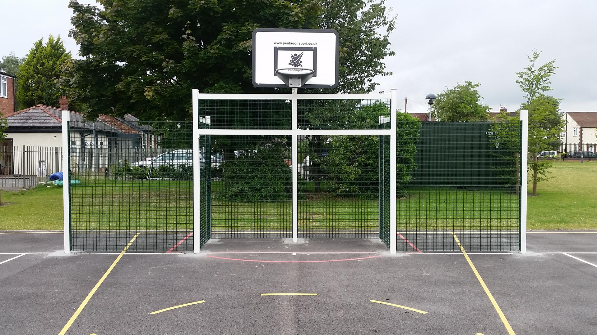 Recessed Goals For Sports
