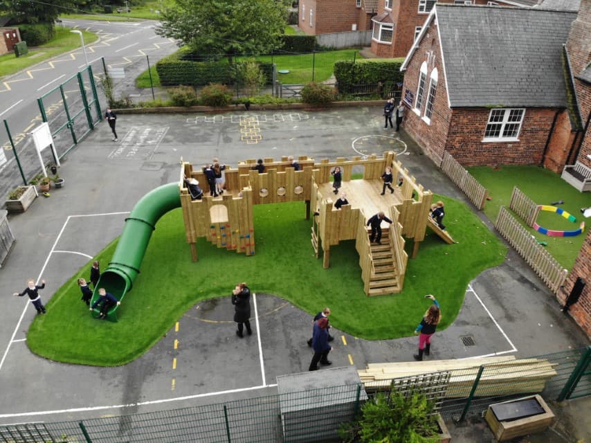 playground towers for schools