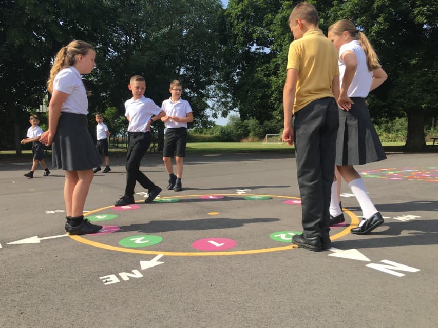 Thermoplastic Playground Markings
