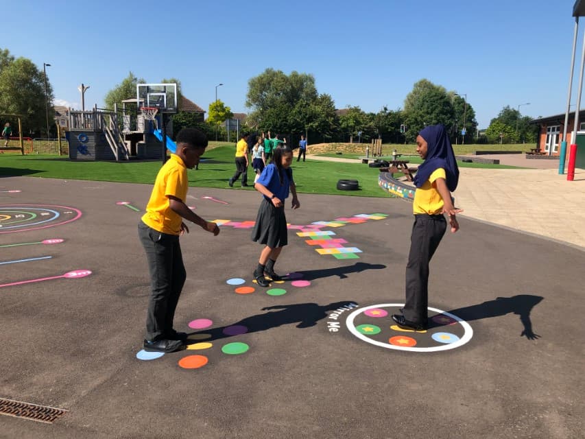 Thermoplastic Playground Markings