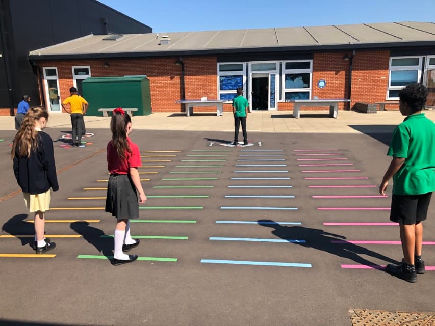 Thermoplastic Playground Markings