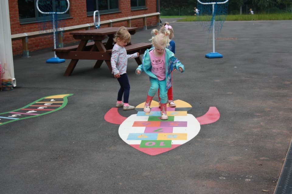 Thermoplastic Playground Markings
