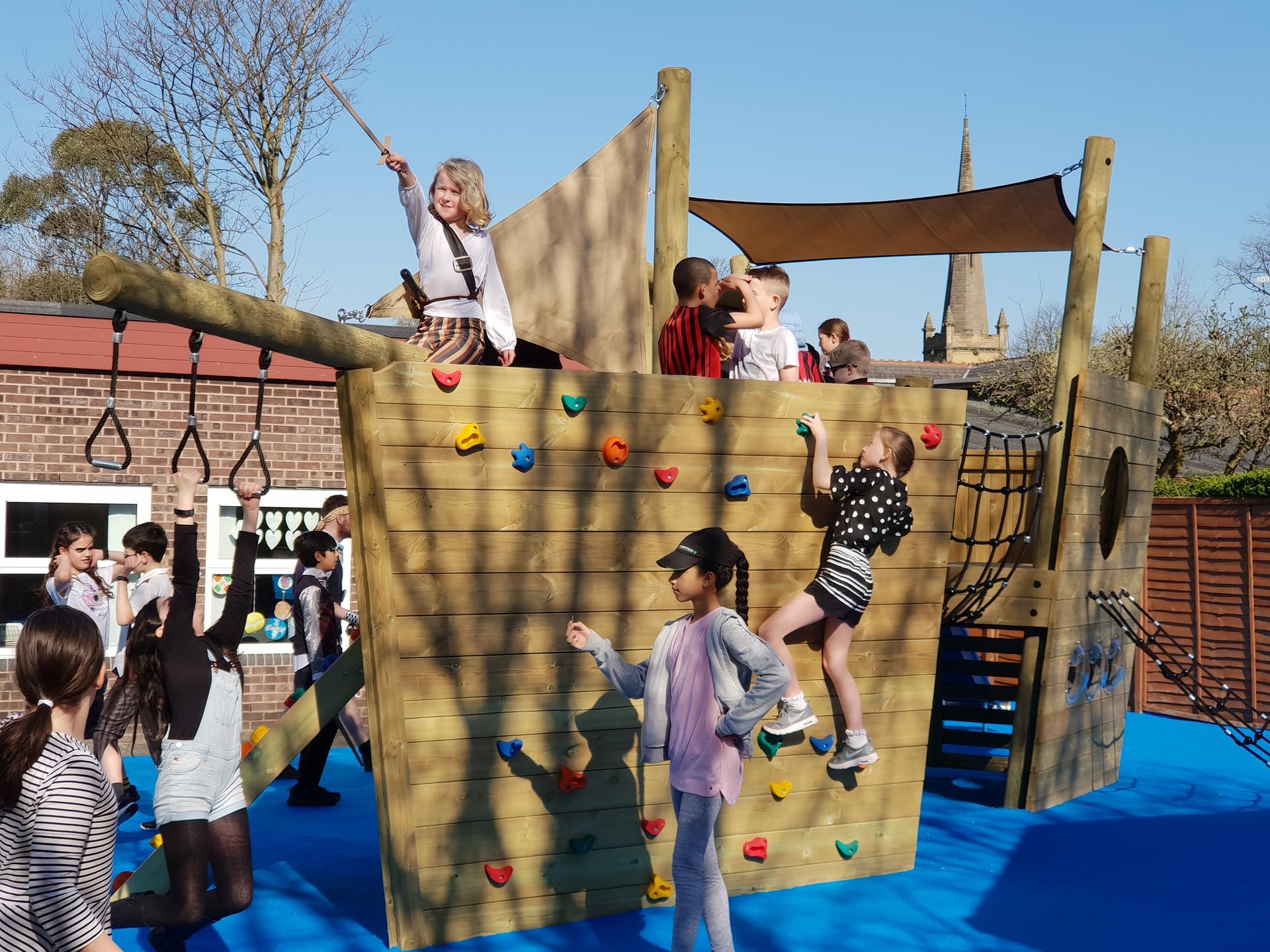 active play equipment for schools