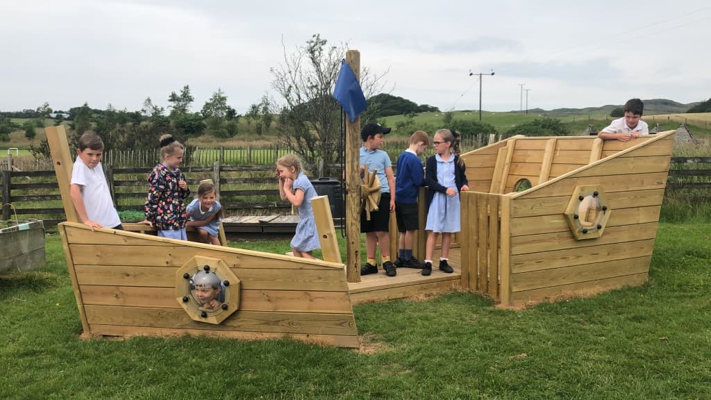 themed playground equipment