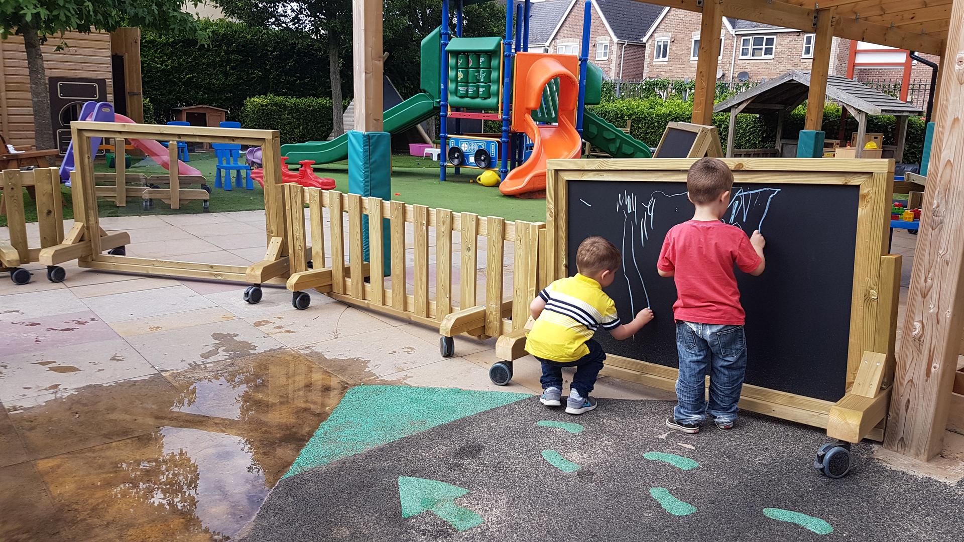 movable playground equipment