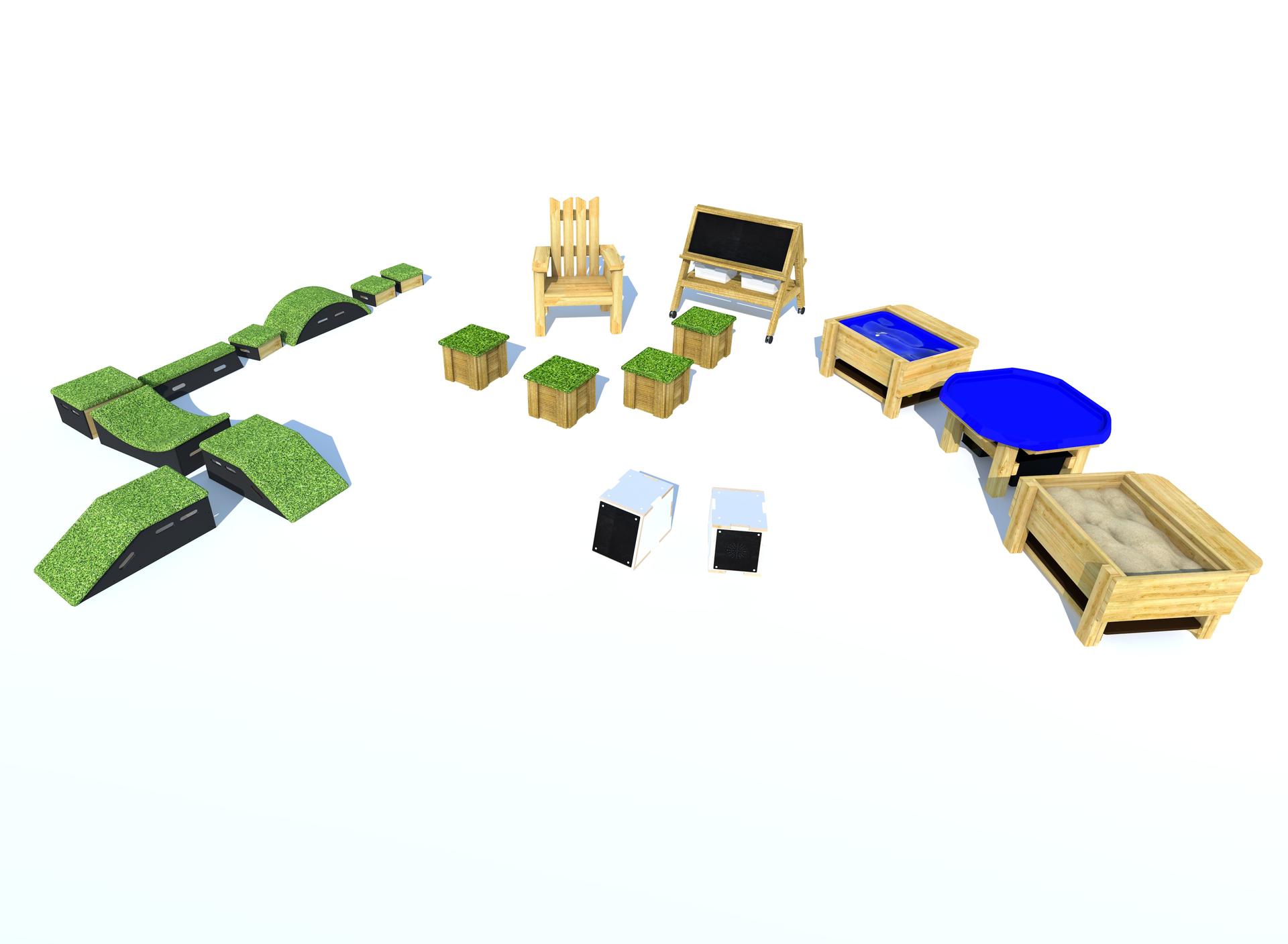 Render image of the Early Years Essentials Pack