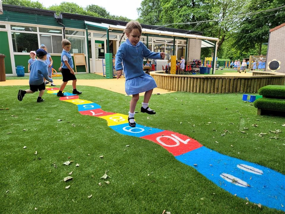 snake saferturf playground marking