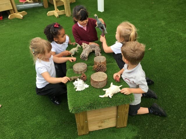 school playground seating