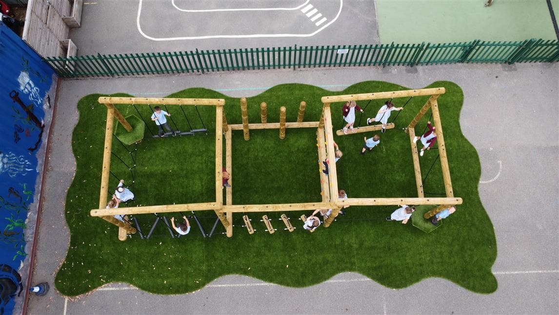school climbing frame