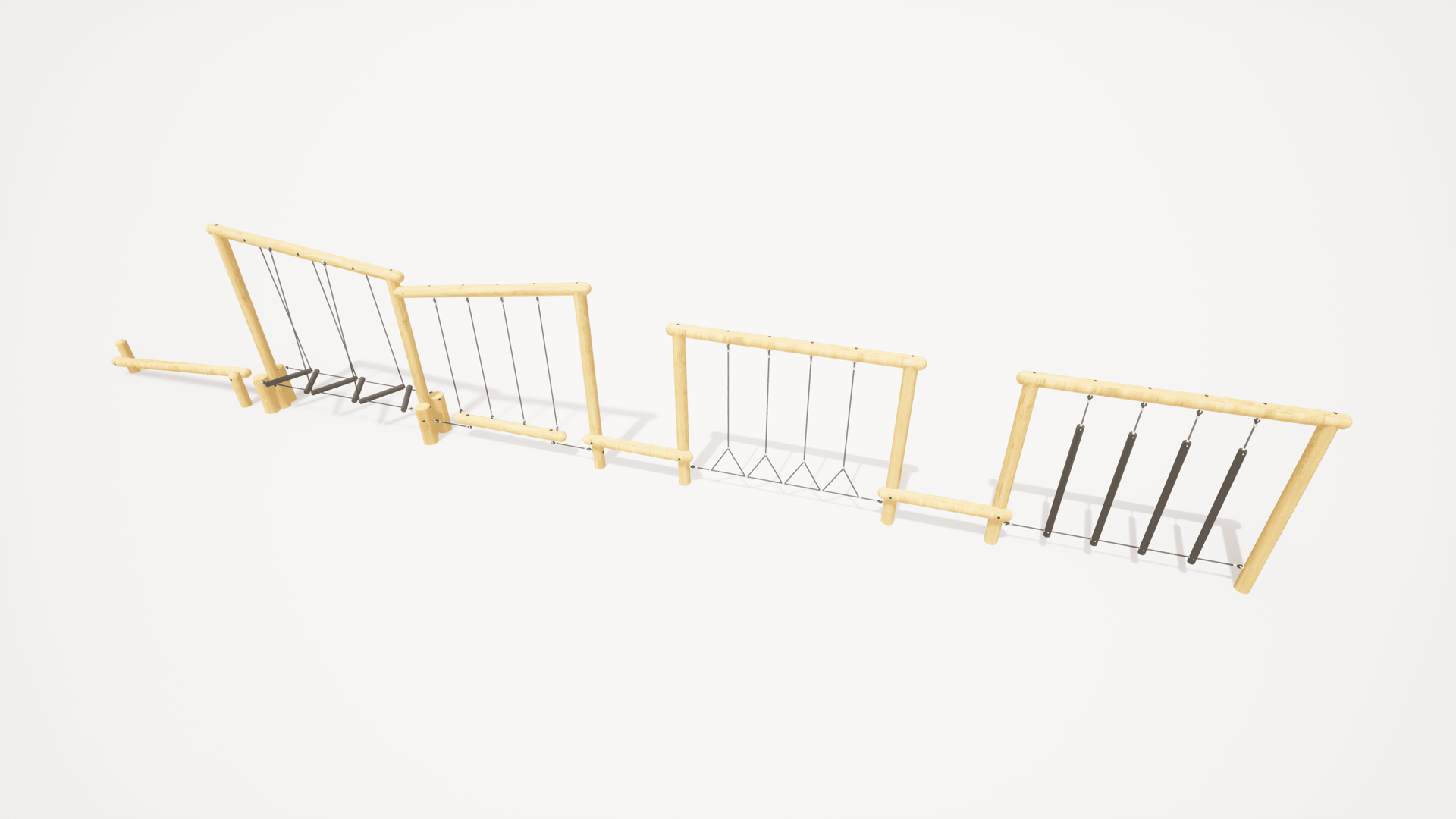 3D render image of Creggan Forest Trim Trail 