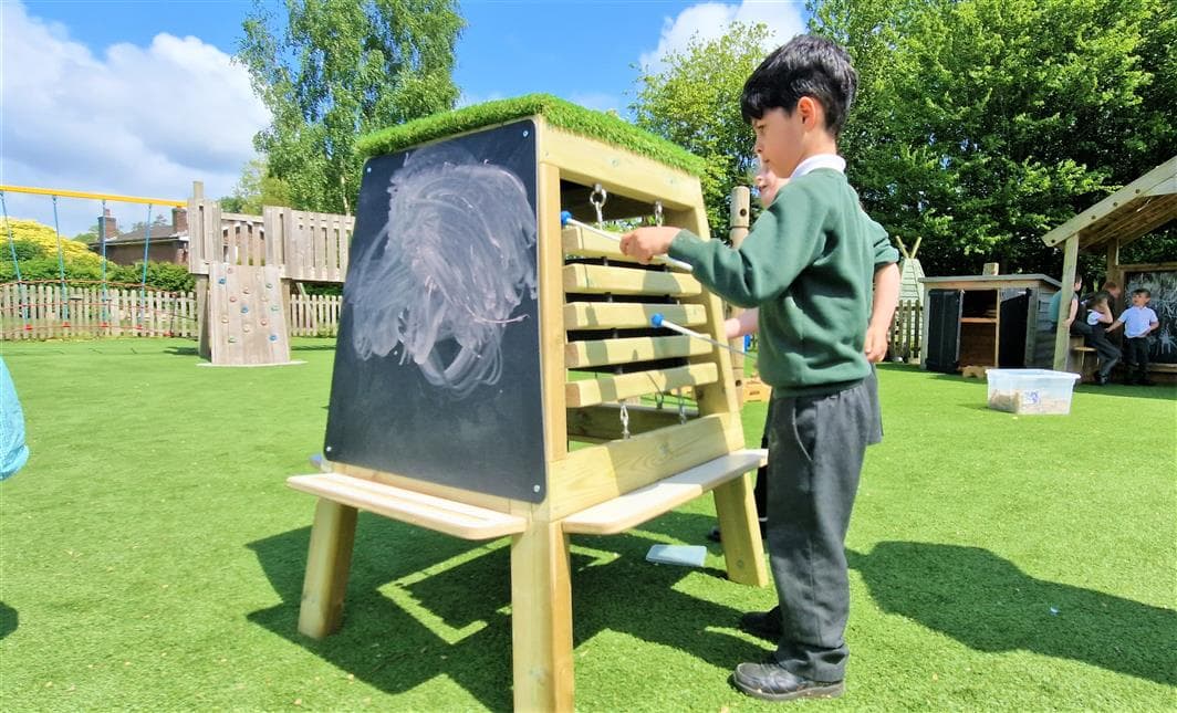 Group Music Easel for primary school settings
