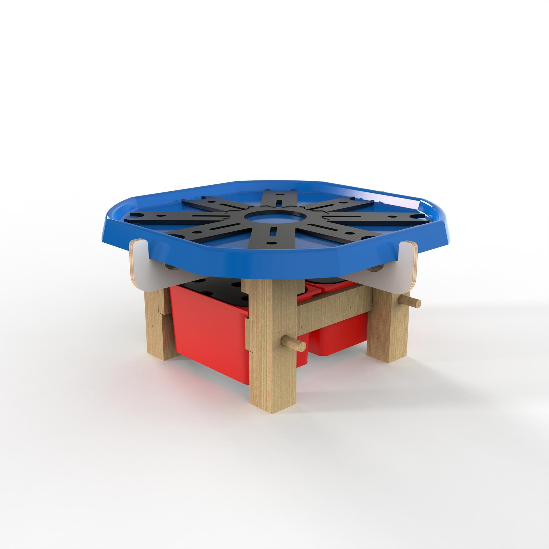 Tuff Spot Station 3d Render