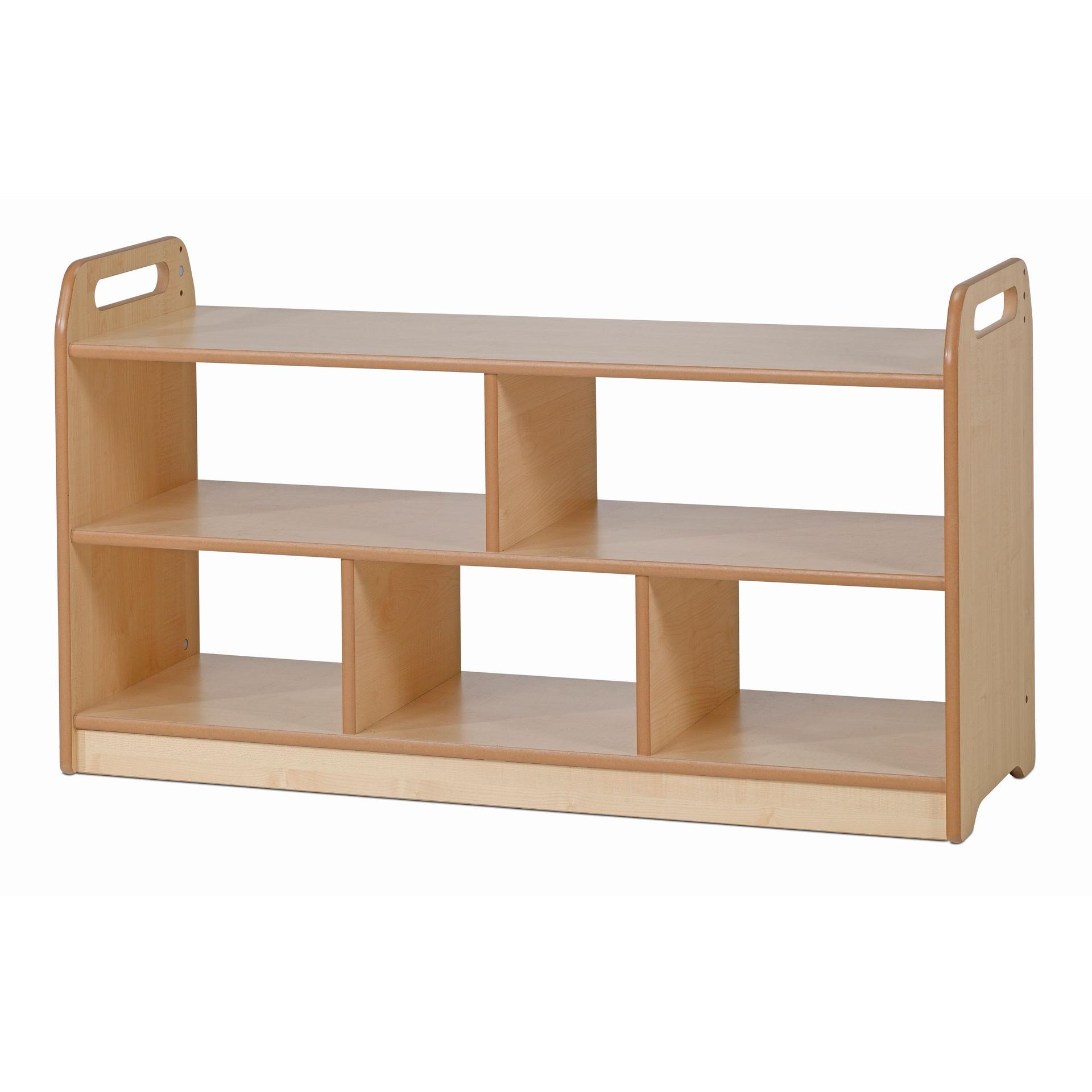 An Extra Wide Storage Unit on a white background.