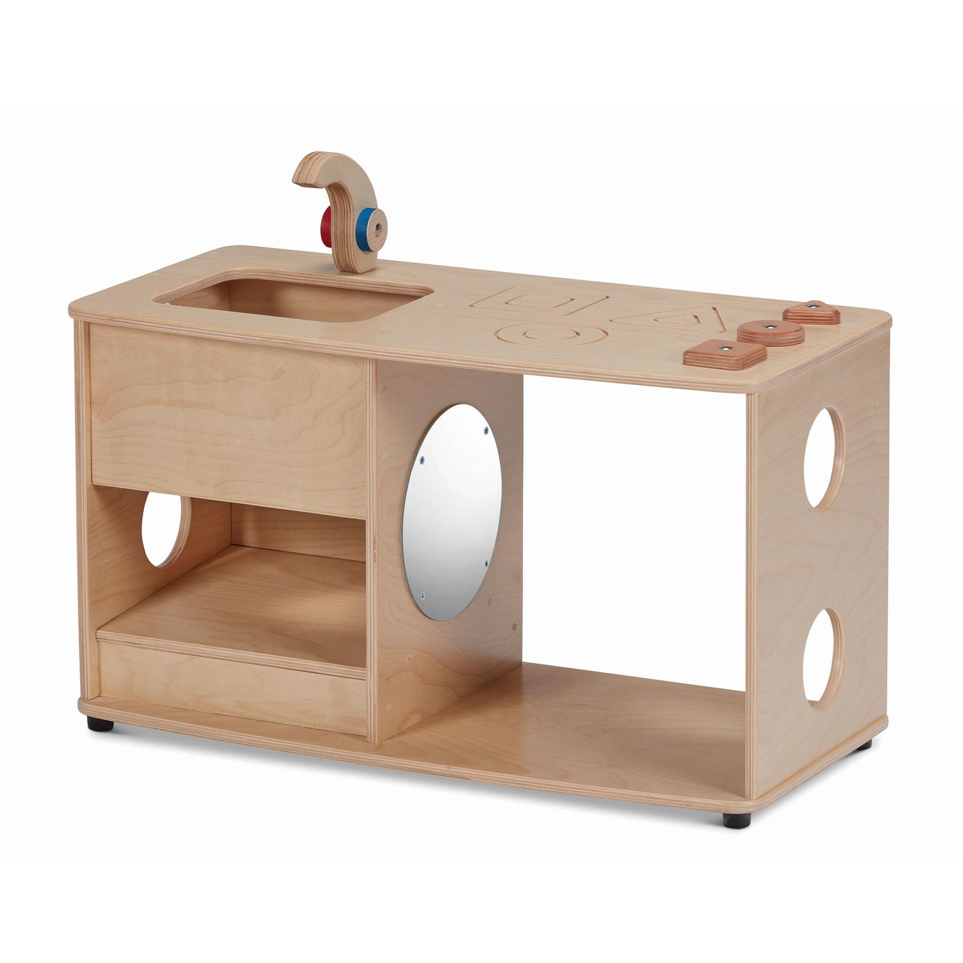 An Under 2’s Activity Kitchen, on a white background. 