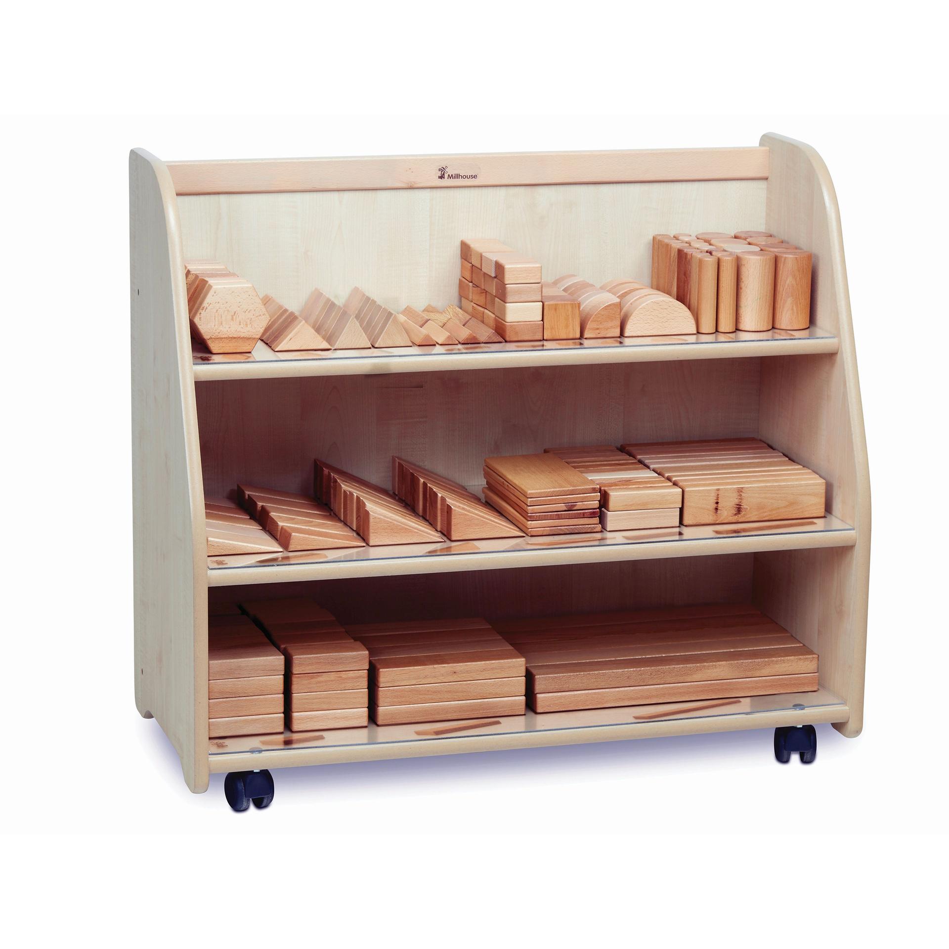 The STEM Block Set with Storage Unit and Organiser, on a white background.