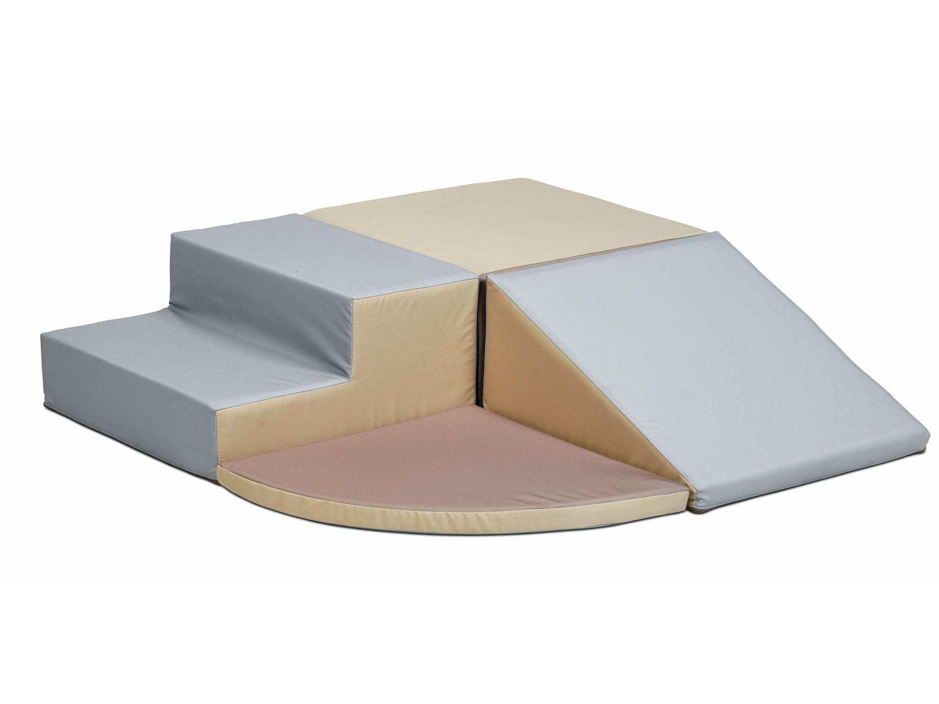 millhouse soft play unit with steps, ramp and seating area