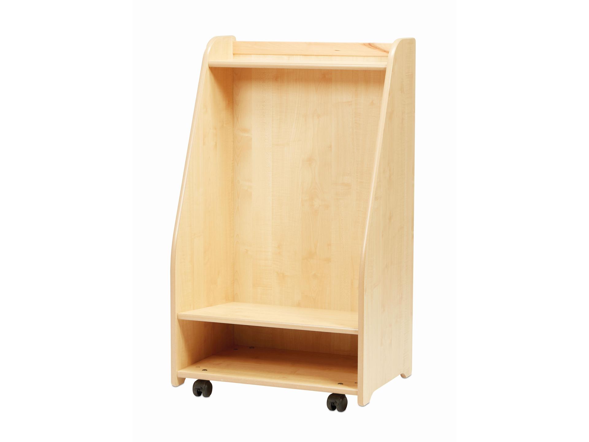 millhouse sleeping mat storage unit in wooden with wheels