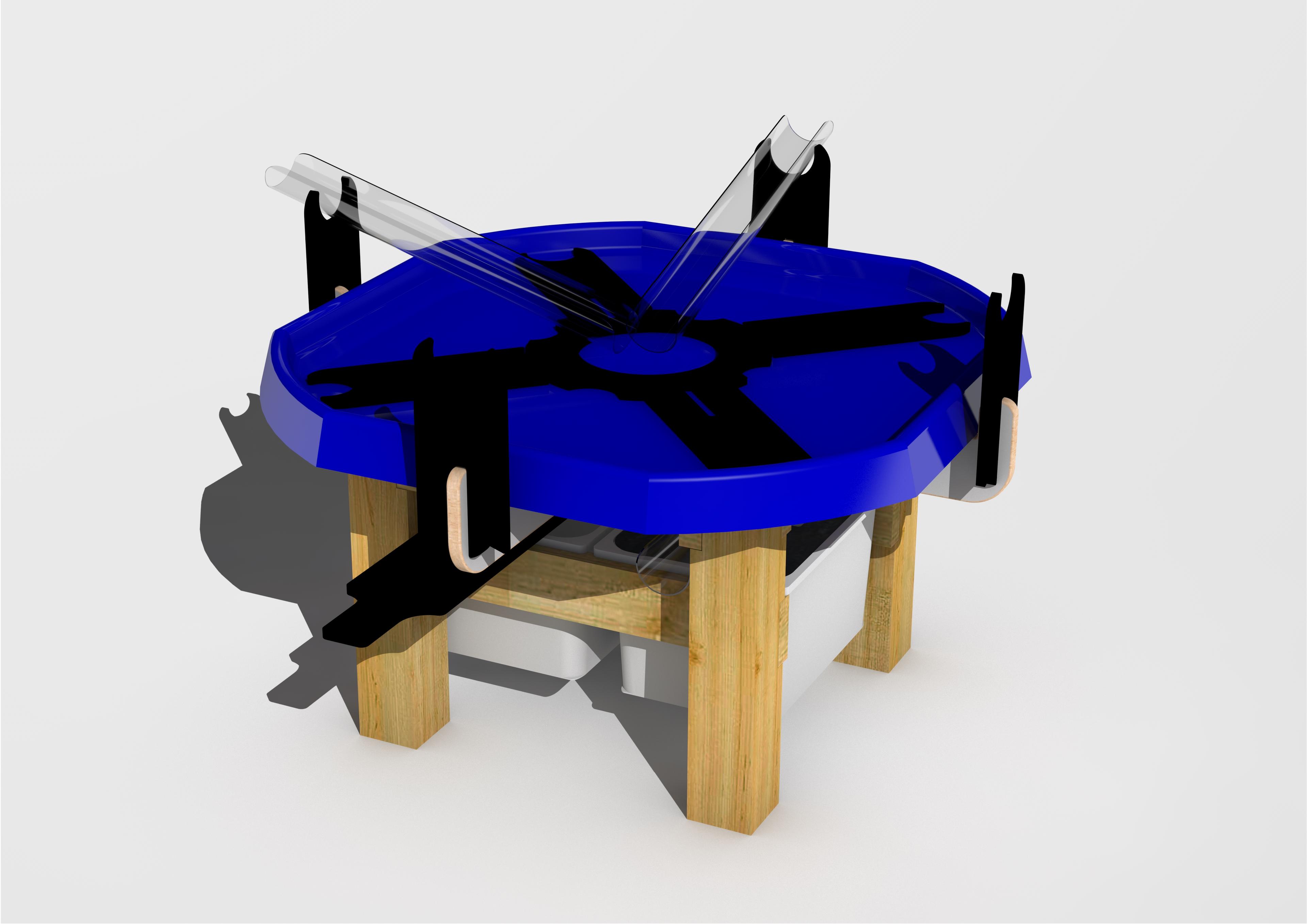 Tuff Spot Station 3d Render