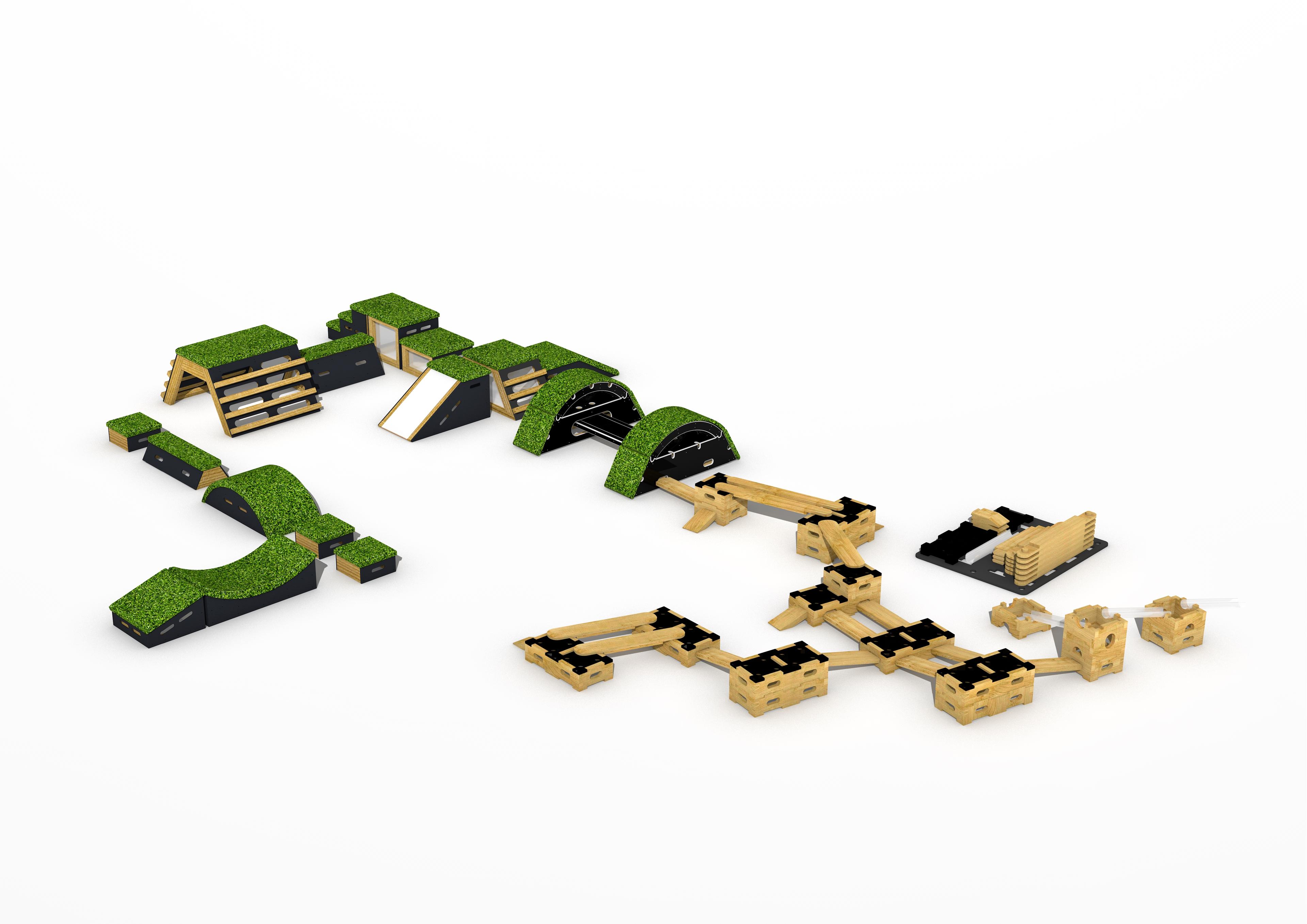 Render image of the Sports Premium Ultimate Balance and Coordination Package