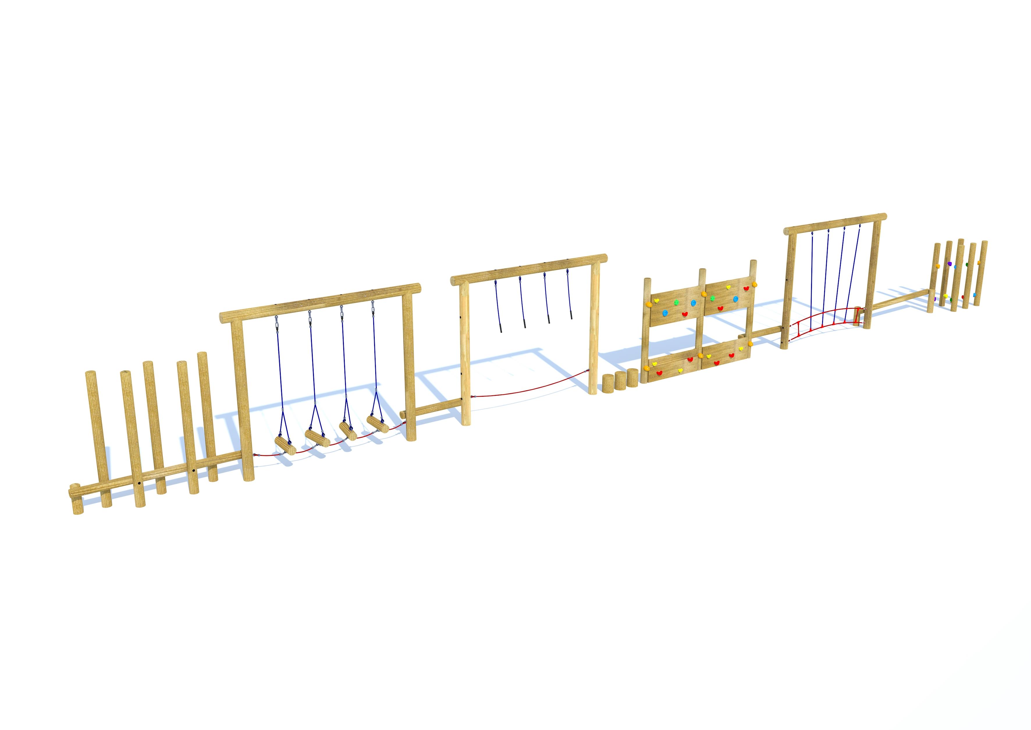 Junior Trail 3 3D Render
