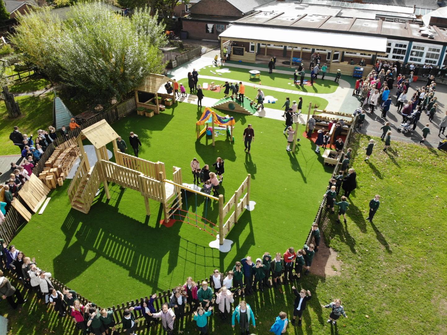 Artificial grass for schools