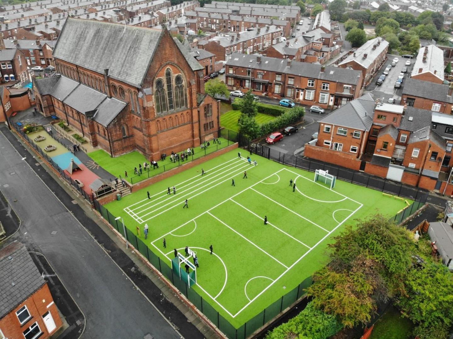 School Astroturf 
