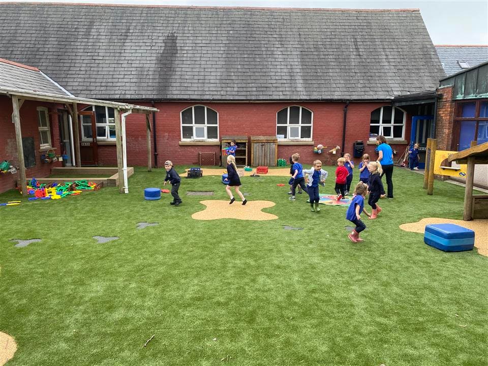 children playing on our artificial grass