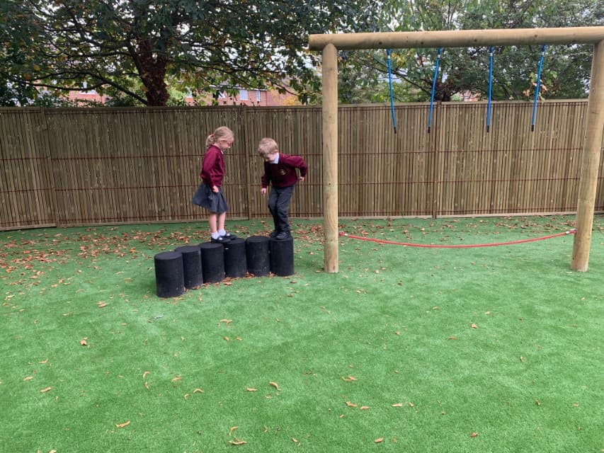 trim trail equipment for schools