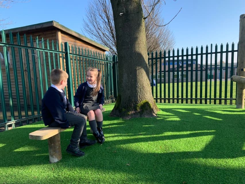 school playground seating