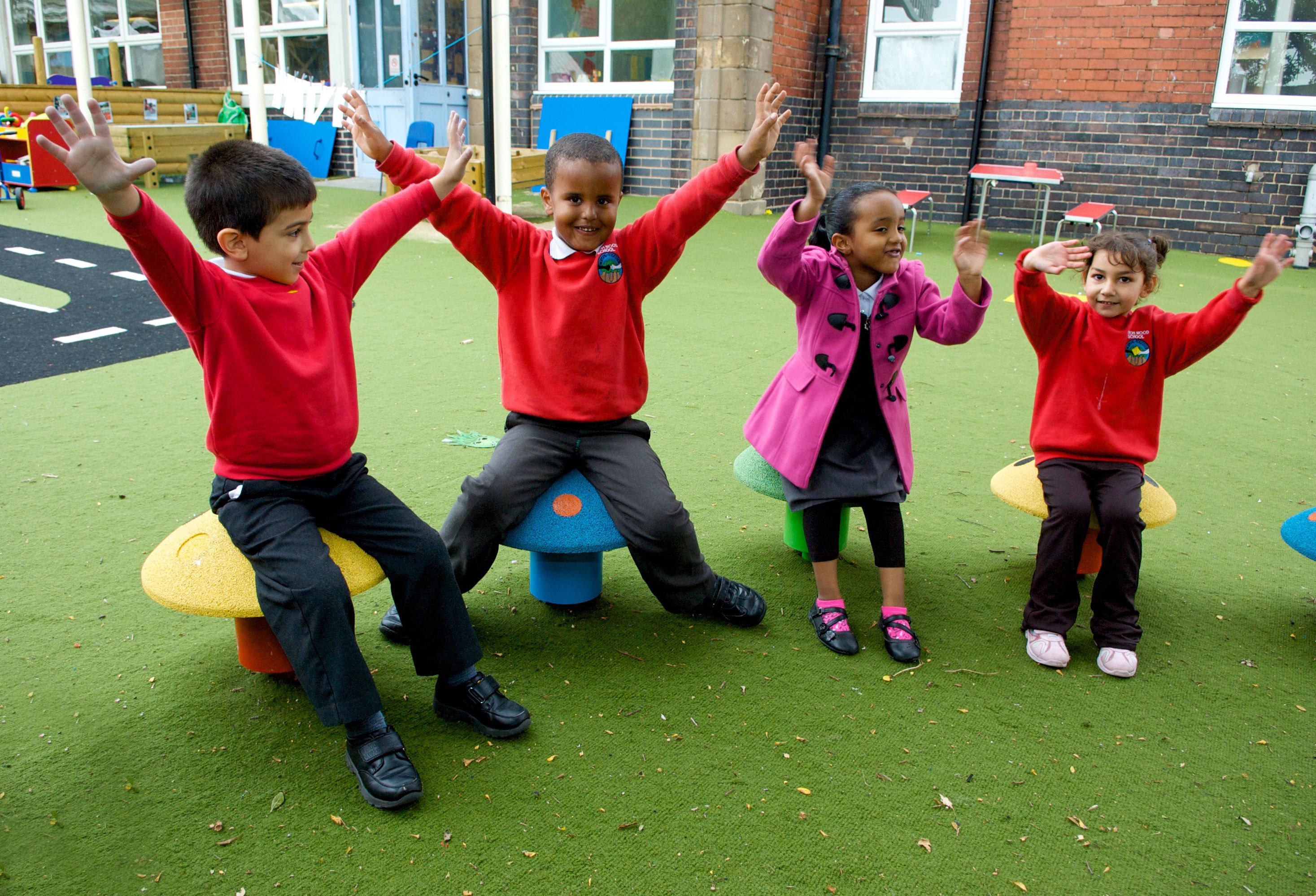 playground seating for schools