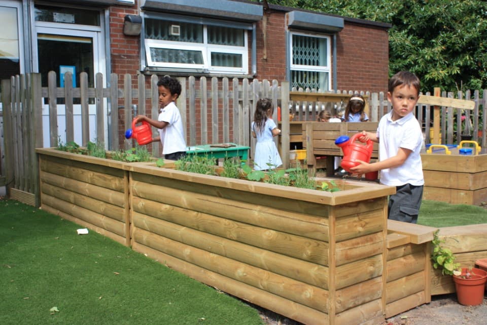 Playground Planters for Schools