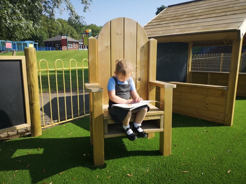 School playground seating