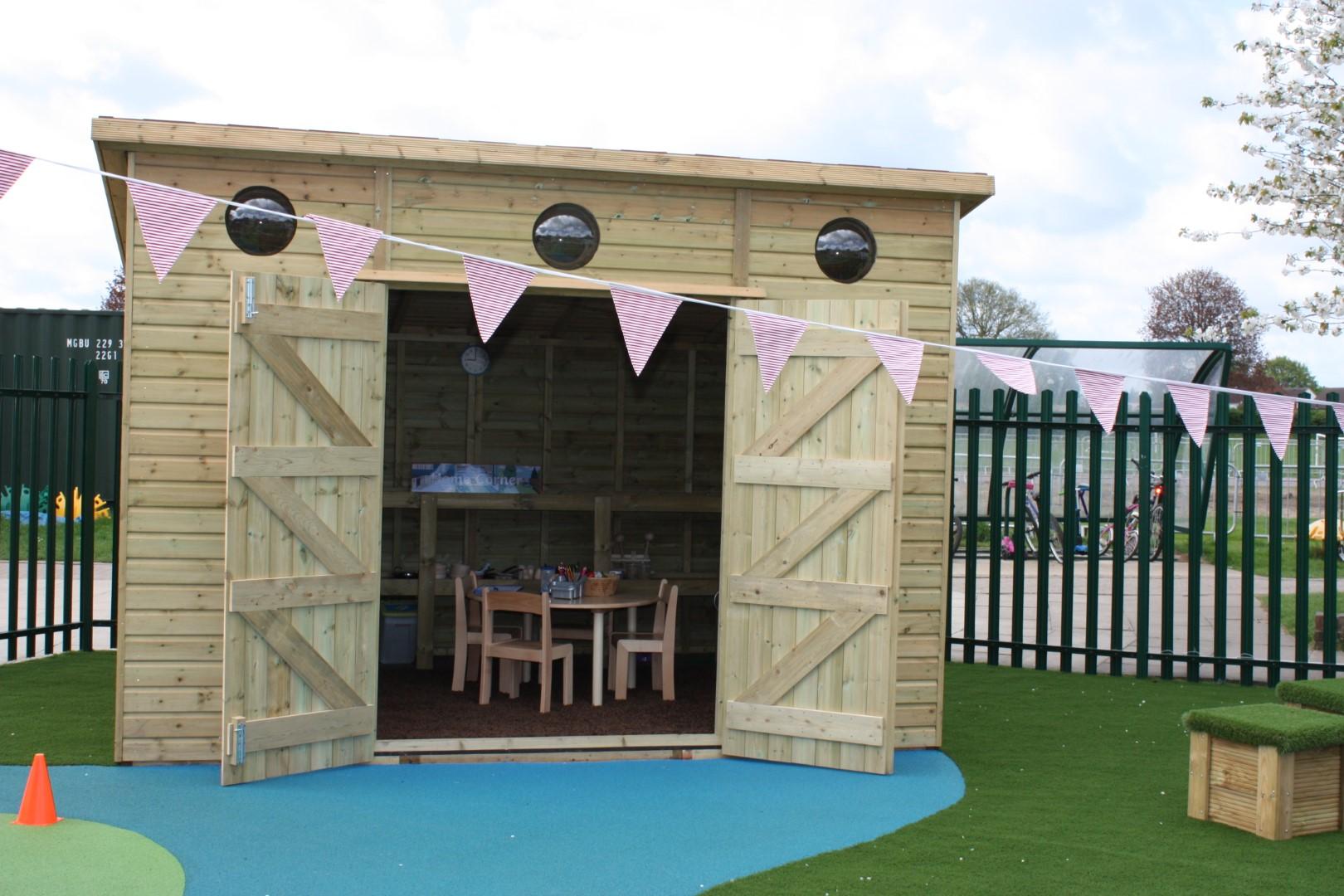 playground play house for eyfs