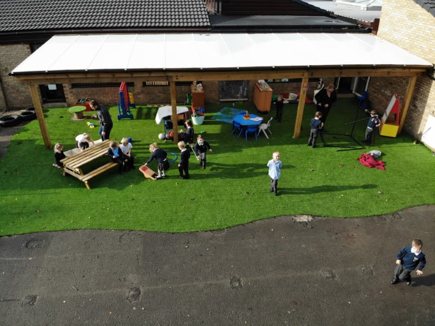 timber canopies for schools