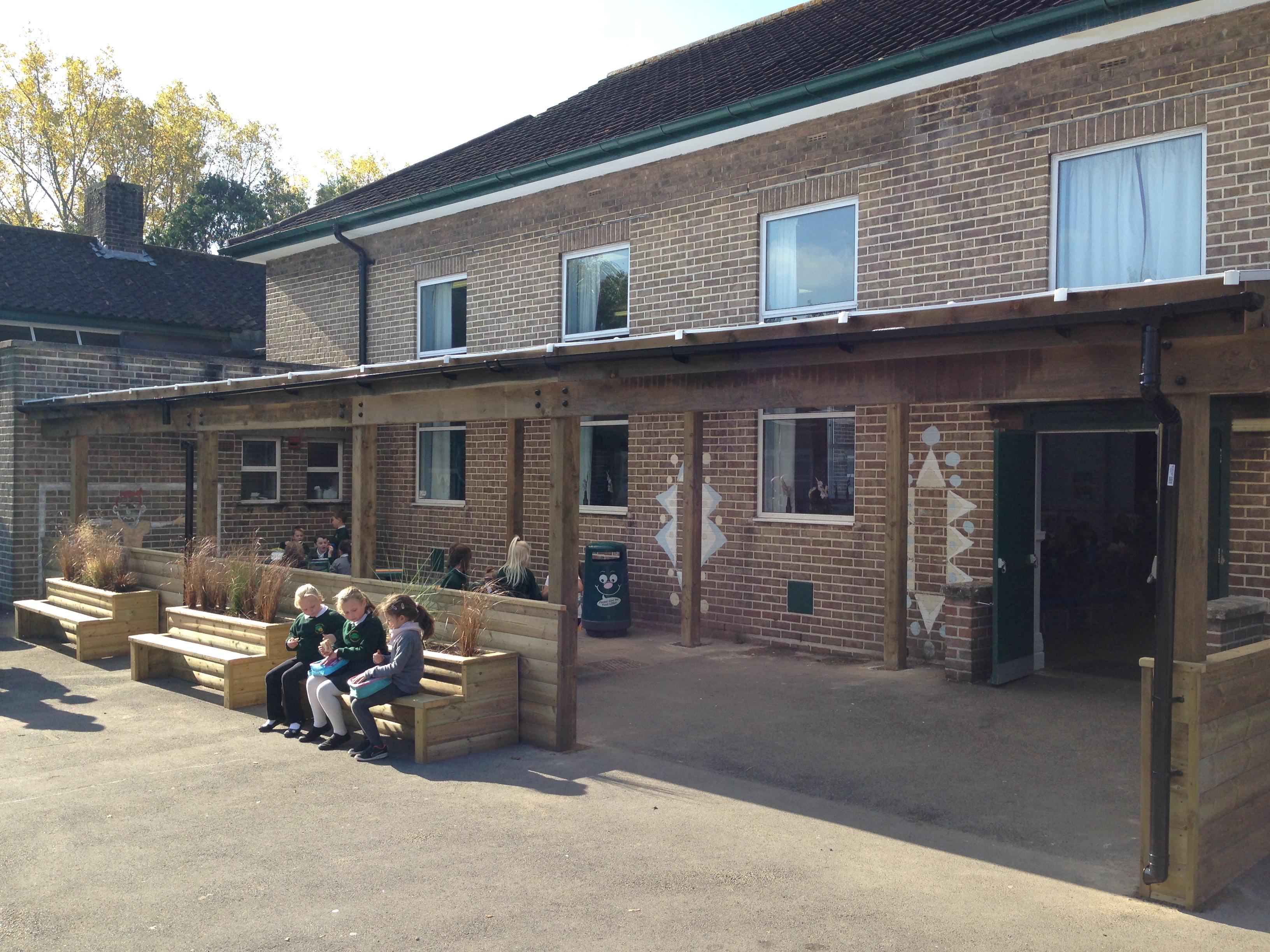 timber canopies for schools