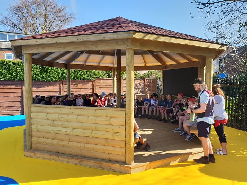 outdoor classrooms for primary schools