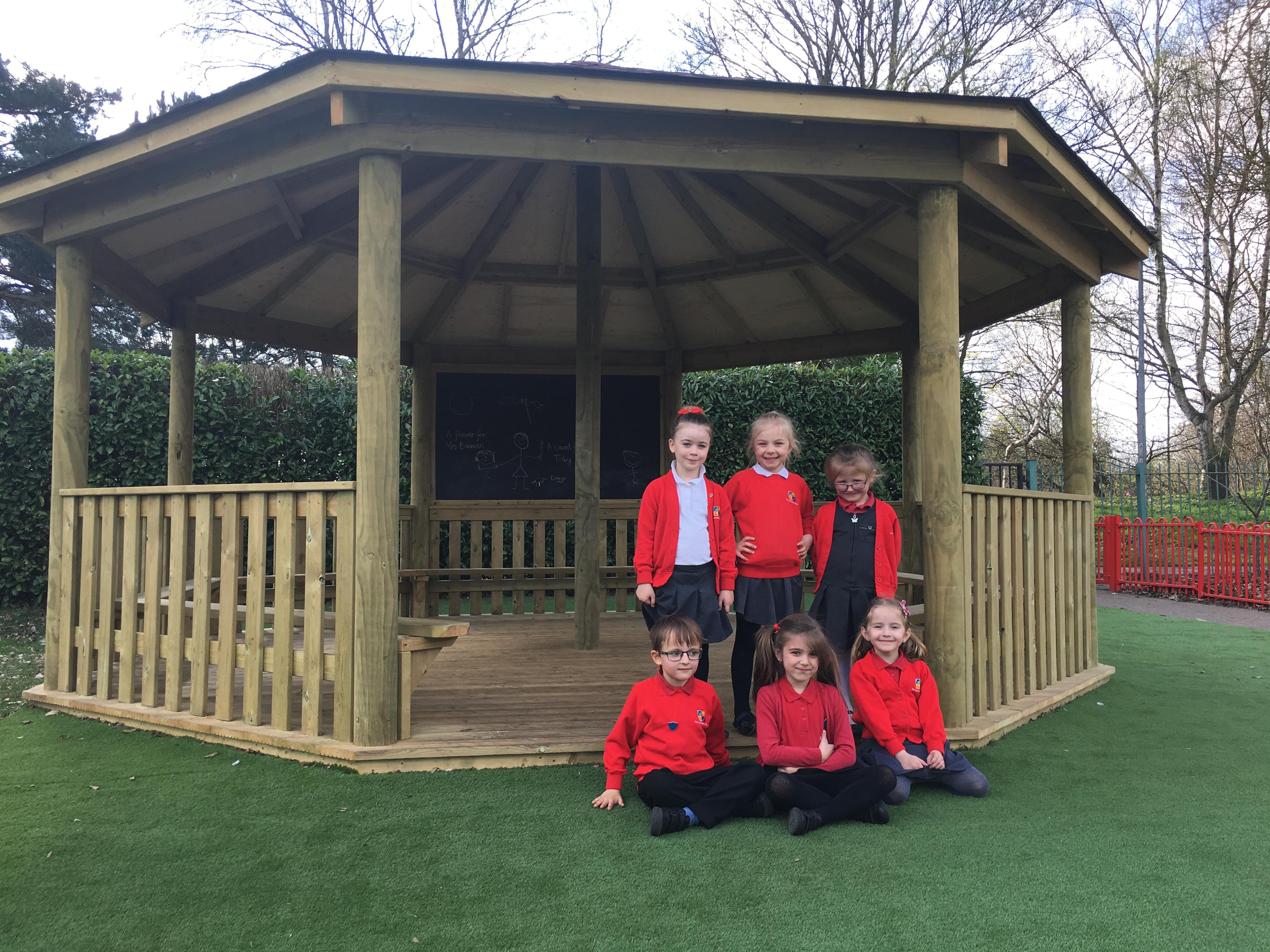 Timber Gazebos For Schools