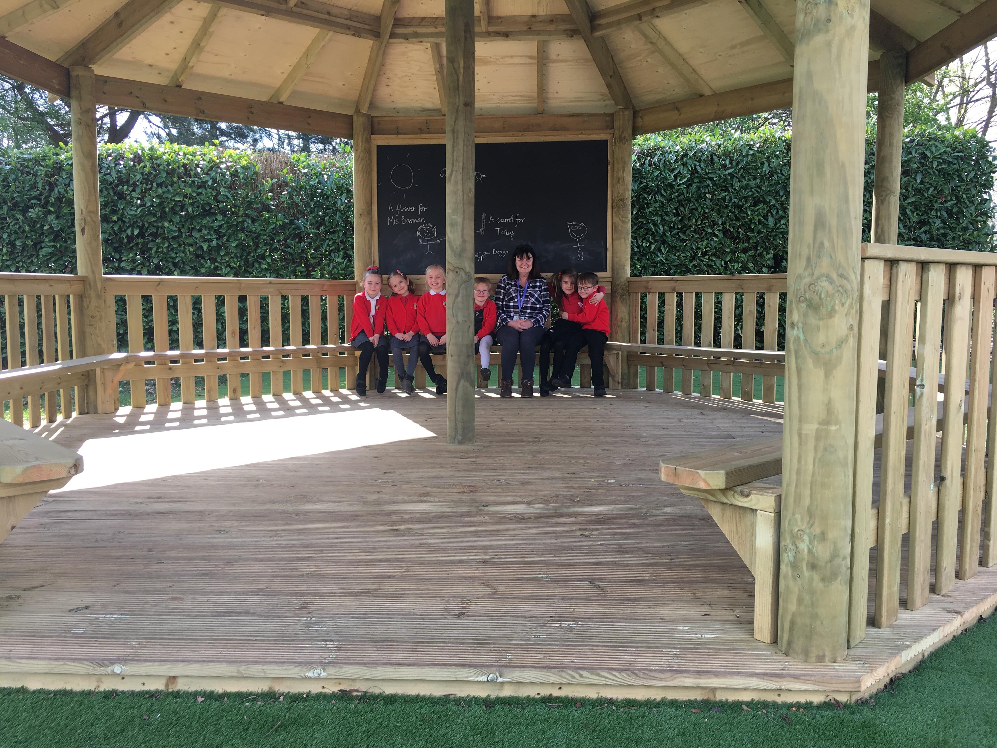 outdoor classrooms for primary schools