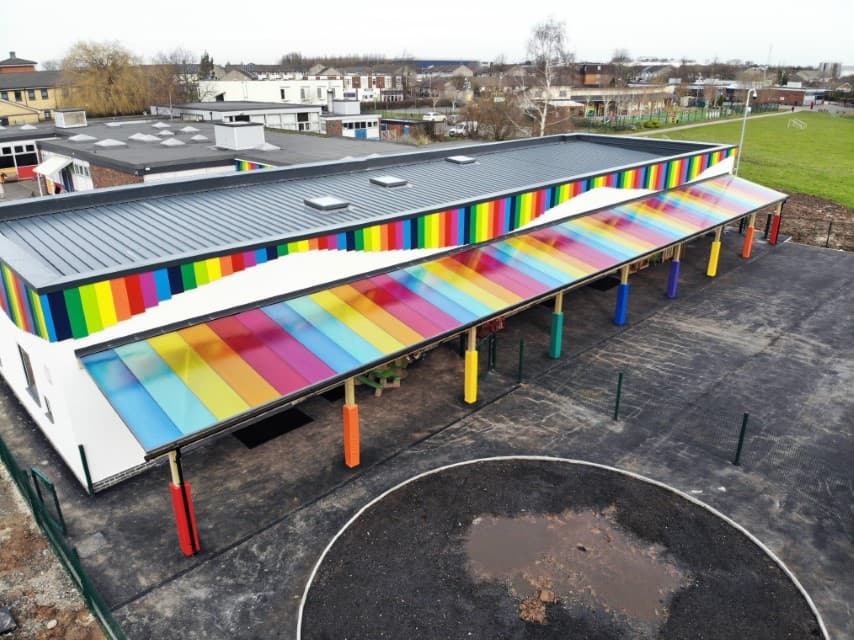 timber canopies for schools