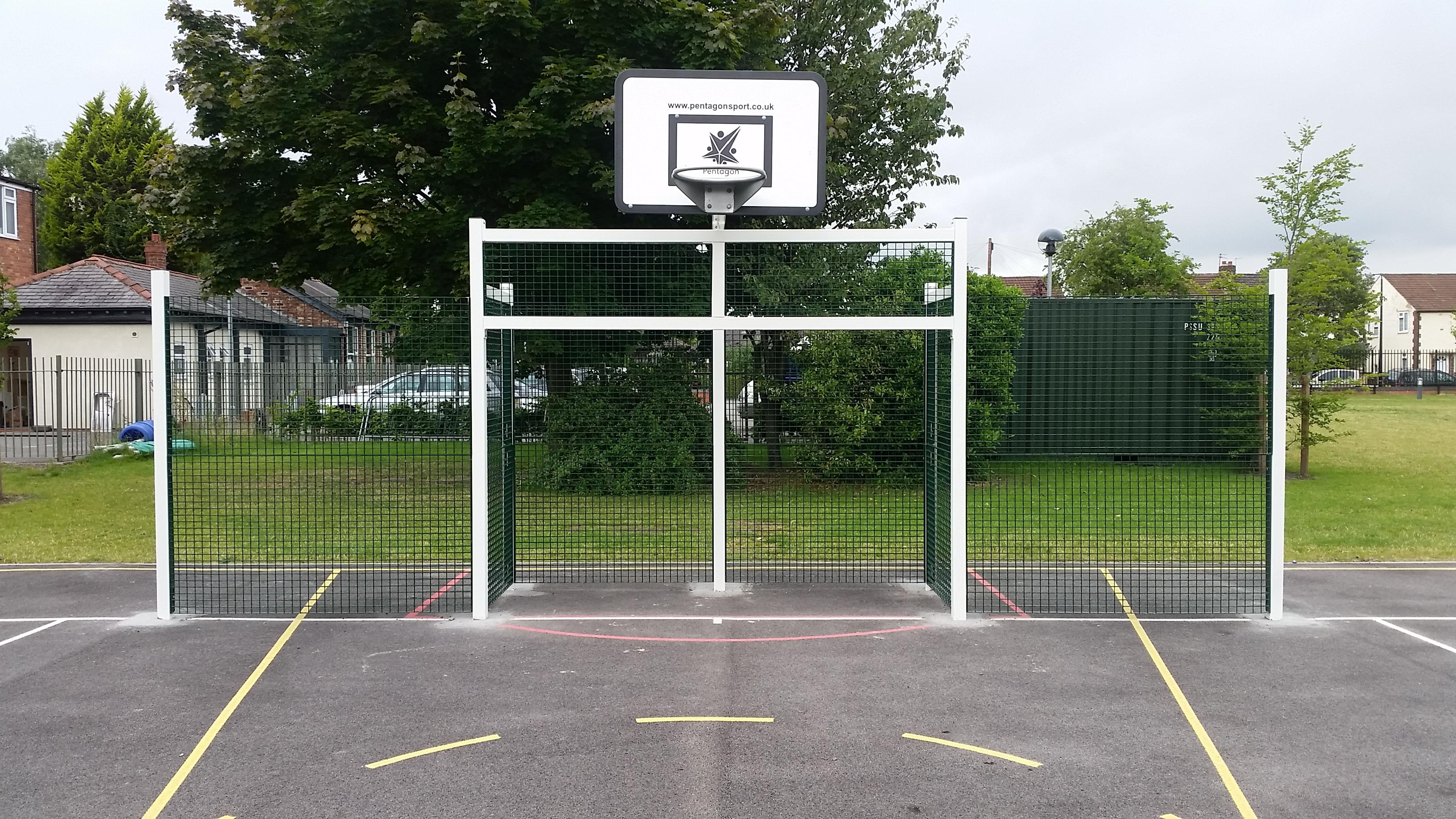 Recessed Goals For Sports